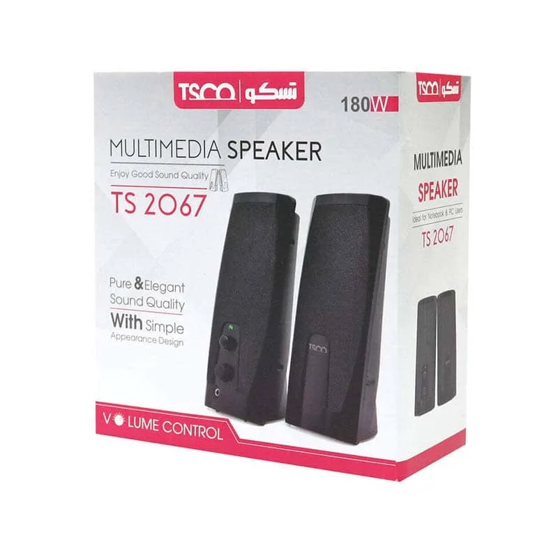 اسپیکر رومیزی تسکو مدل TS 2067 - ریمووین شاپ - 1