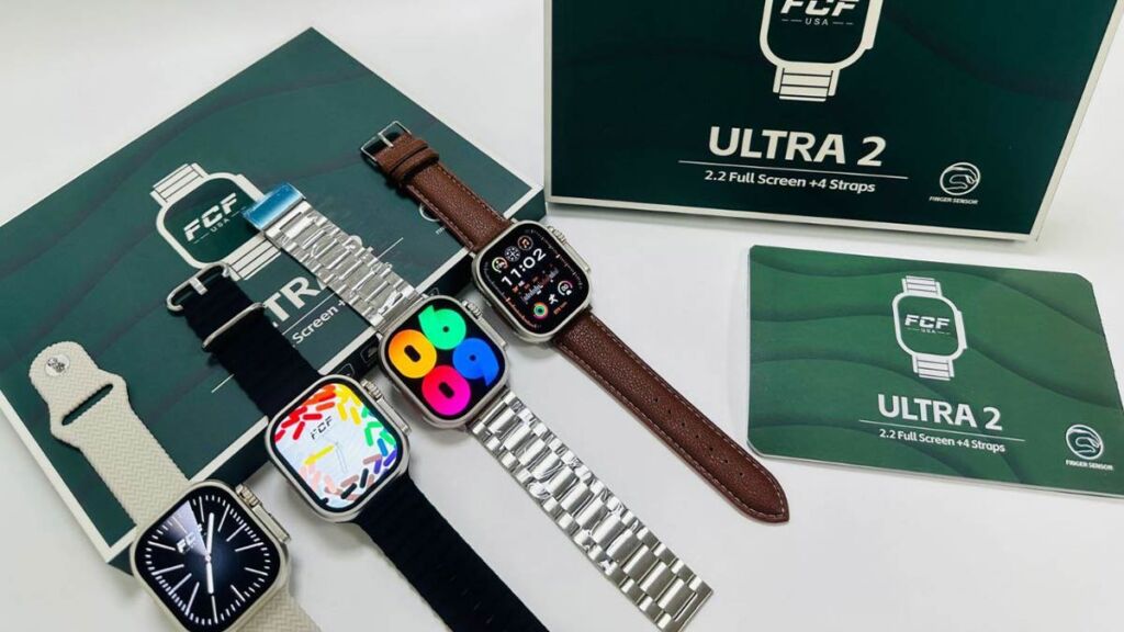 نقد و بررسی ساعت هوشمند مدل FCF Ultra 2 با 4 بند مختلف