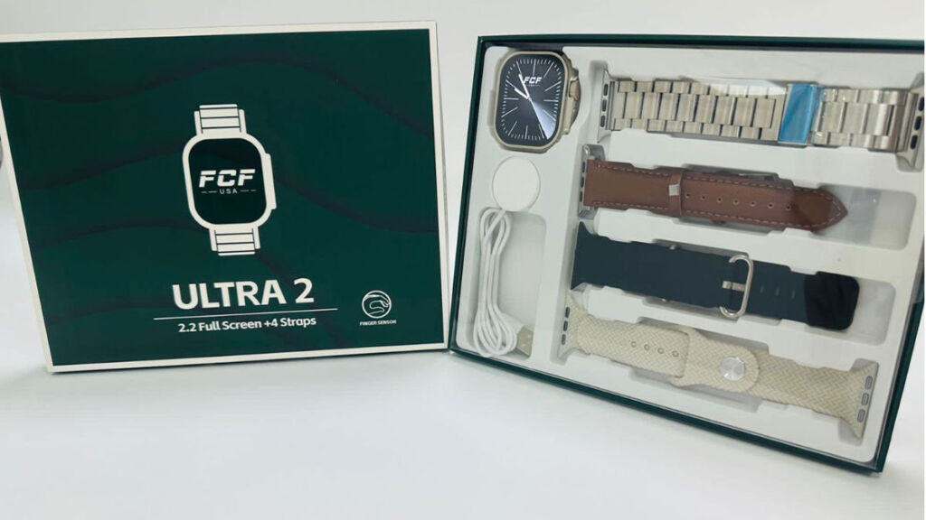 نقد و بررسی ساعت هوشمند مدل FCF Ultra 2 رنگ تیتانیوم