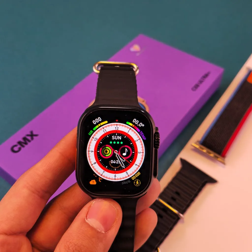 نمایشگر ساعت هوشمند مدل CX8 Ultra Plus