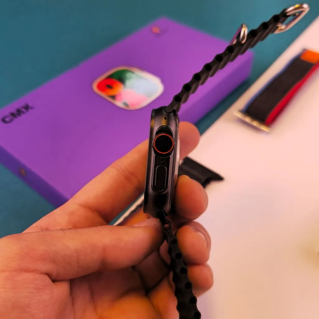 دکمه اکشن باتن مجیک باتن ساعت هوشمند مدل CX8 Ultra Plus