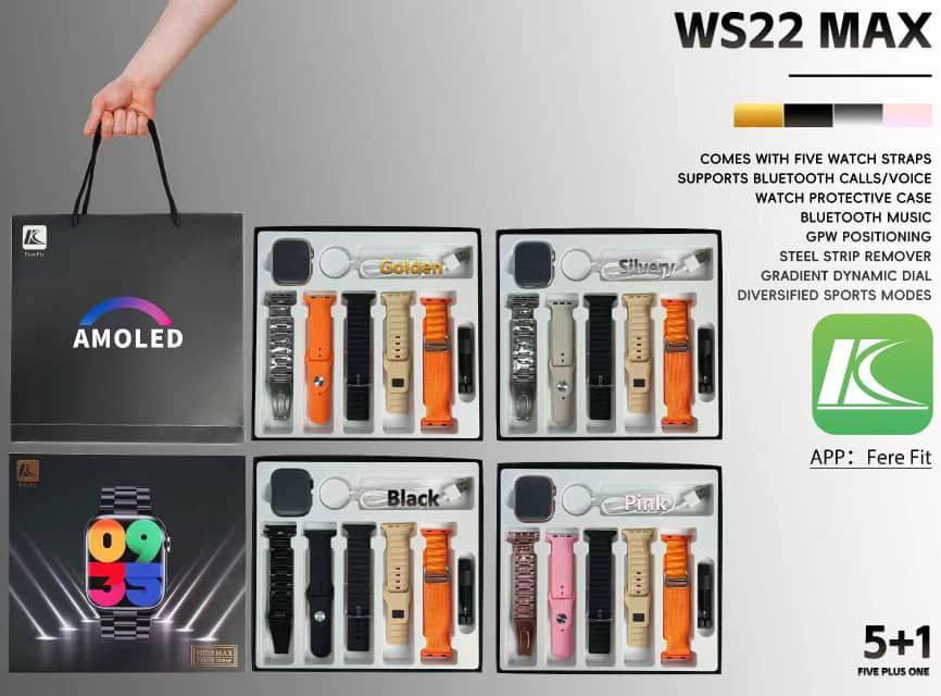 ساعت هوشمند مدل WS22 Max