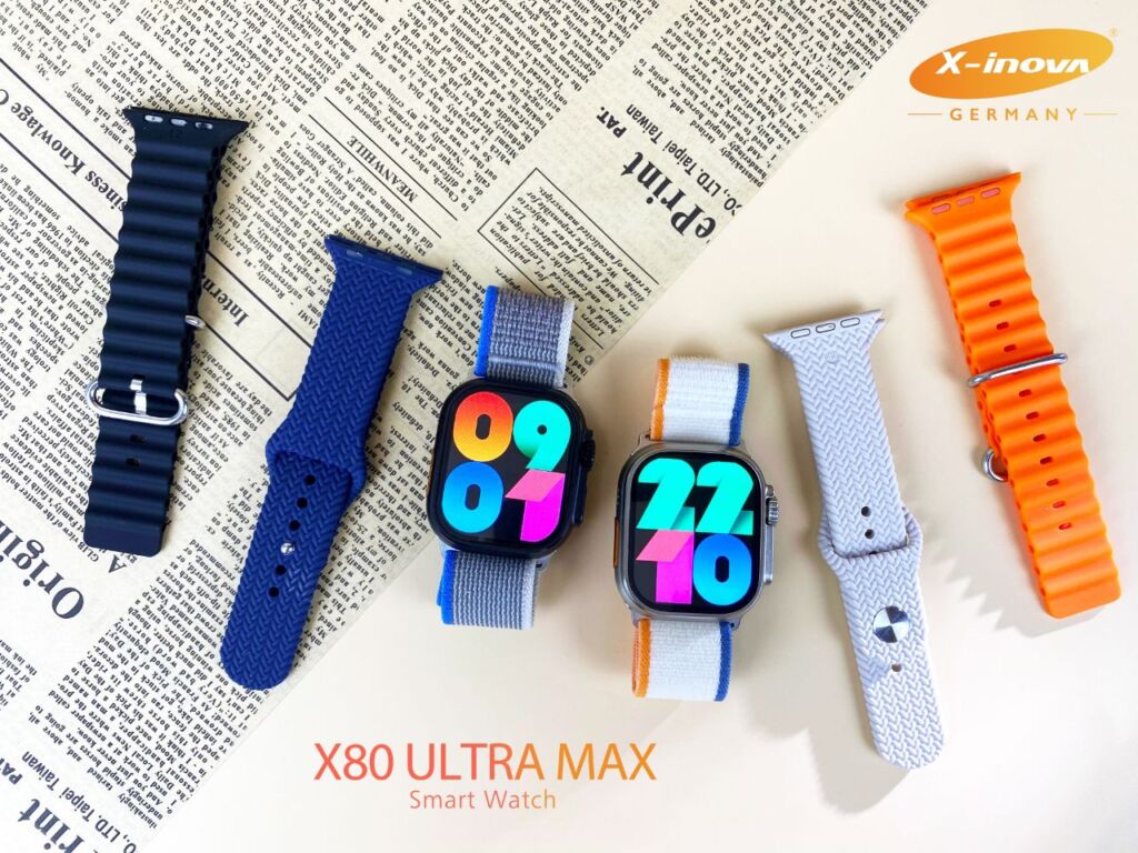 رنگ بندی ساعت هوشمند مدل X80 Ultra Max