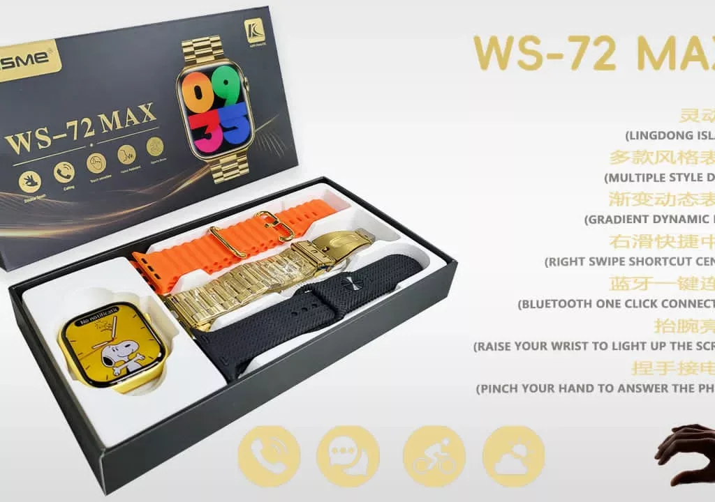 WS-72 Max Smartwatch