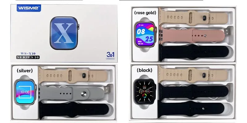 ساعت هوشمند طرح اپل واچ مدل WS-X10