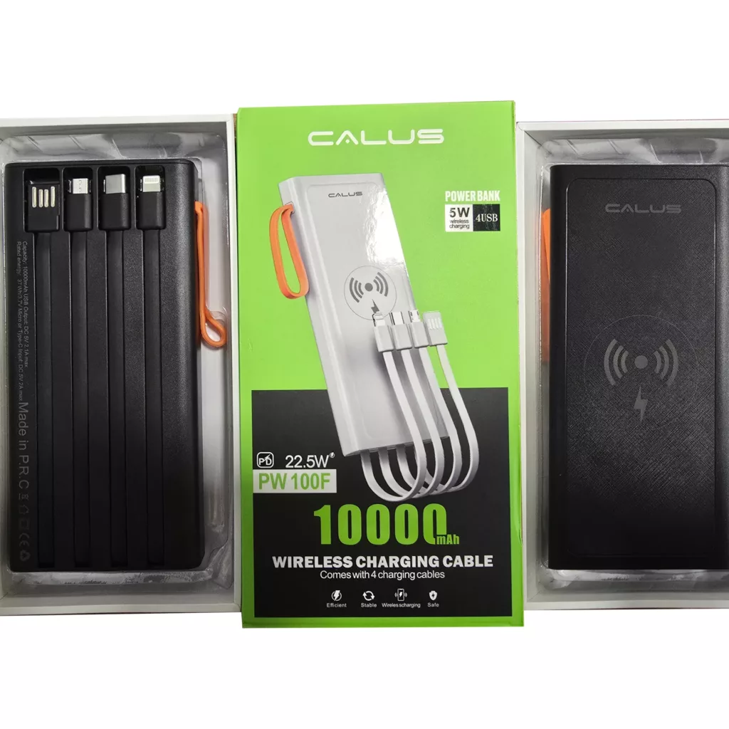 پاور بانک کالوس مدل PW-100F ظرفیت 10000