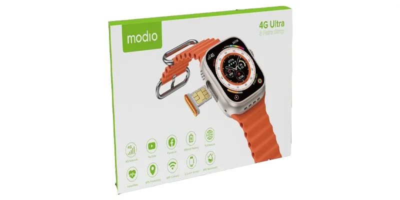 ساعت هوشمند سیمکارت خور مدل Modio 4G Ultra Max