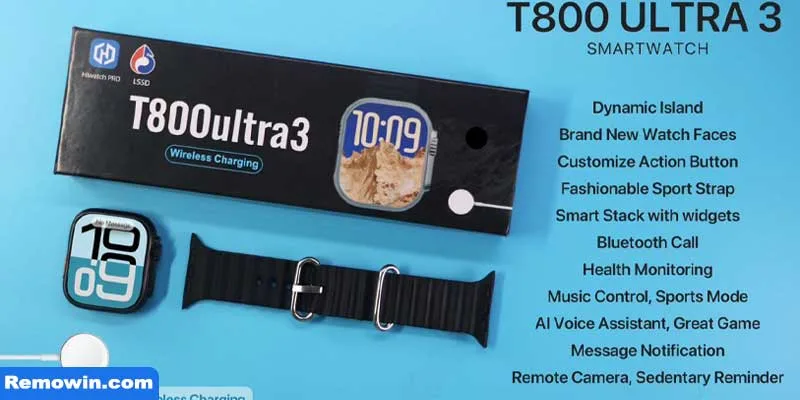 ساعت هوشمند مدل T800 Ultra3