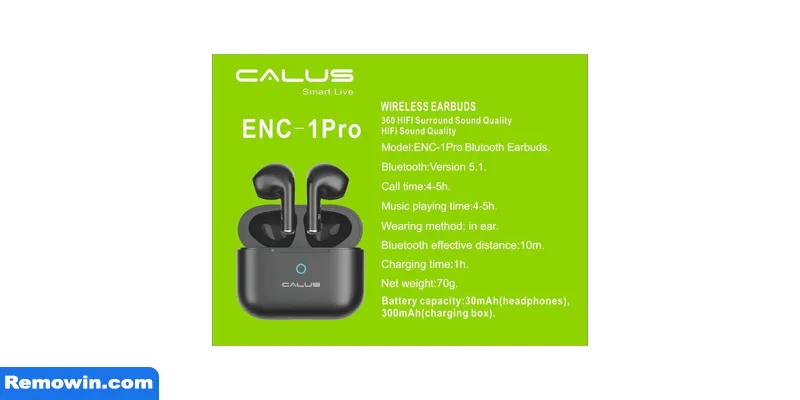 ایرپاد بلوتوثی کالوس مدل ENC-1Pro