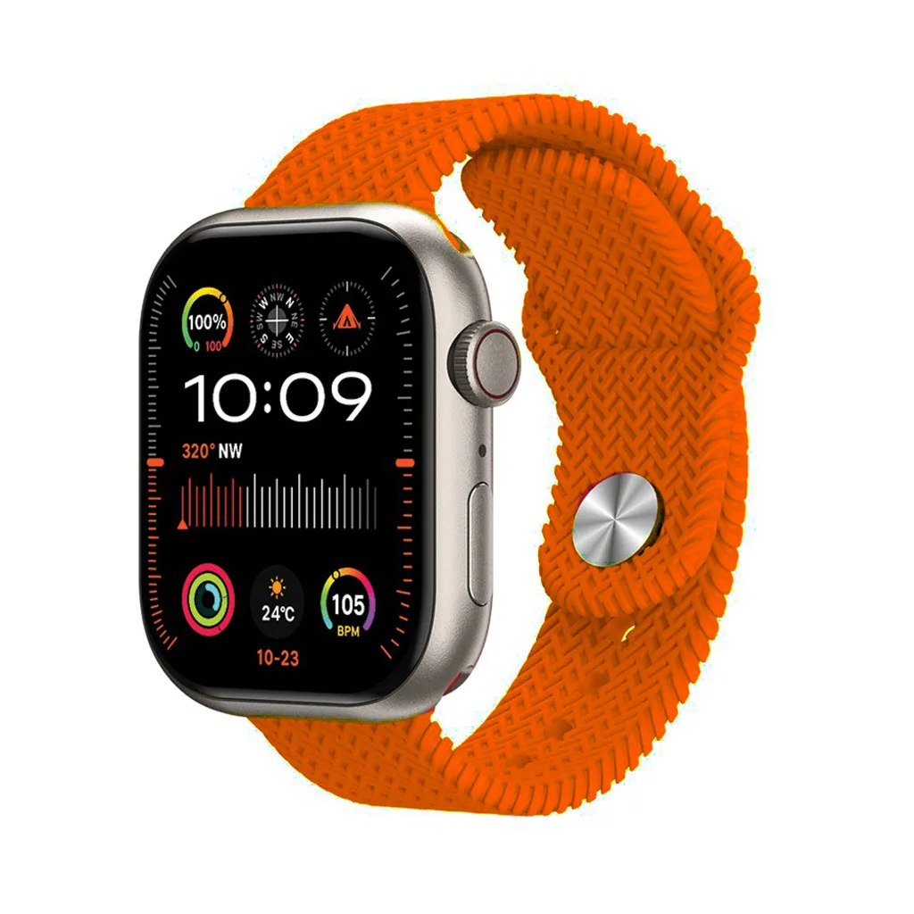 ساعت هوشمند طرح اپل واچ مدل X WATCH 10 PRO - نقره ای