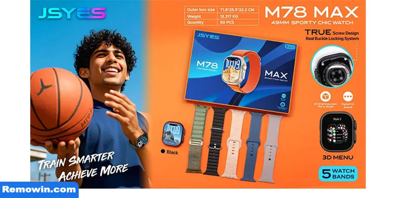 ساعت هوشمند اولترا مدل M78 MAX