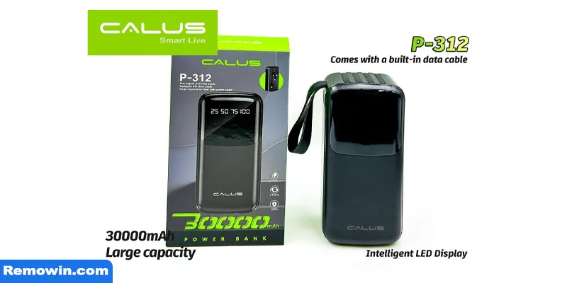 پاوربانک کالوس مدل P-312 ظرفیت 30000