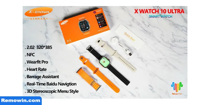 ساعت هوشمند مدل X WATCH 10 ULTRA
