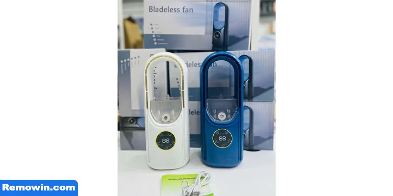 پنکه رومیزی بدون پره قابل حمل مدل Bladeless Fan