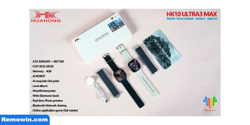 ساعت هوشمند مدل HK10 Ultra3 MAX