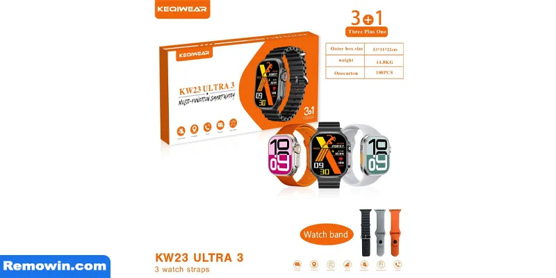 ساعت هوشمند مدل KW23 Ultra3