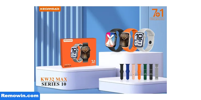 ساعت هوشمند طرح اپل واچ مدل KW32 MAX
