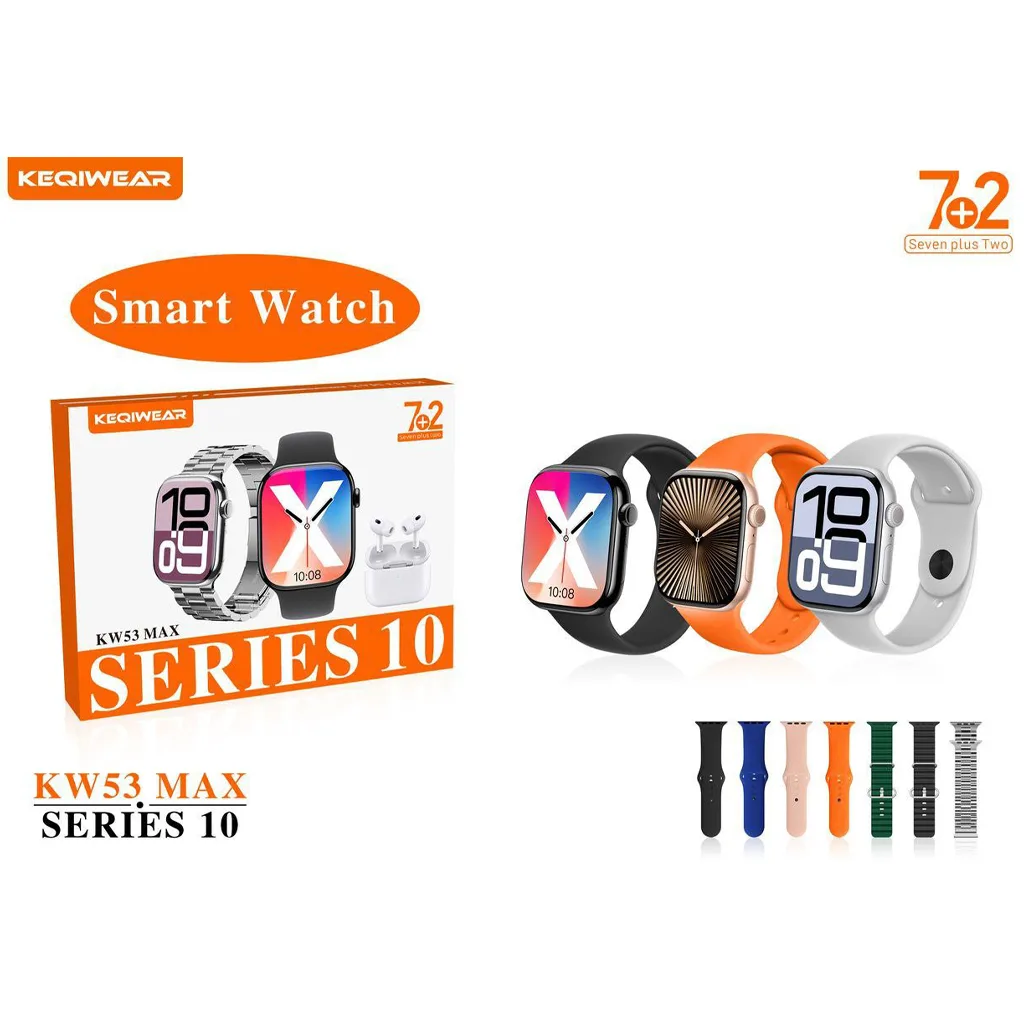 ساعت هوشمند طرح اپل واچ مدل KW53 MAX