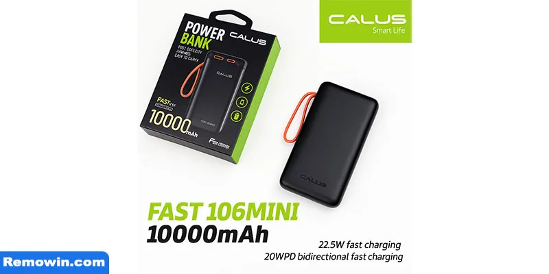 پاور بانک کالوس مدل FAST106 Mini ظرفیت 10000