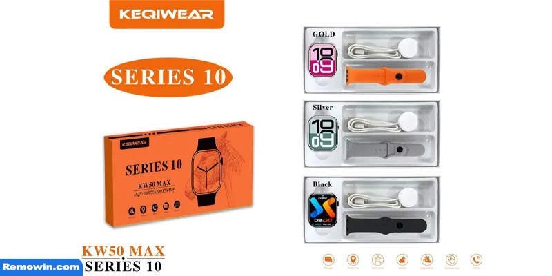 ساعت هوشمند طرح اپل واچ مدل KW50 MAX