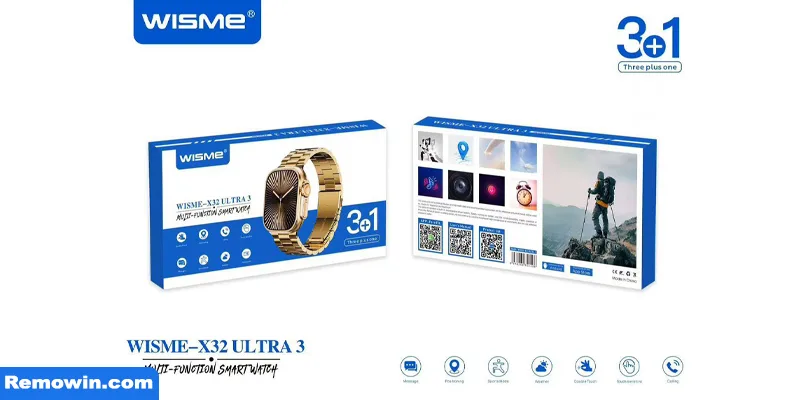 ساعت هوشمند مدل WISME-X32 ULTRA3