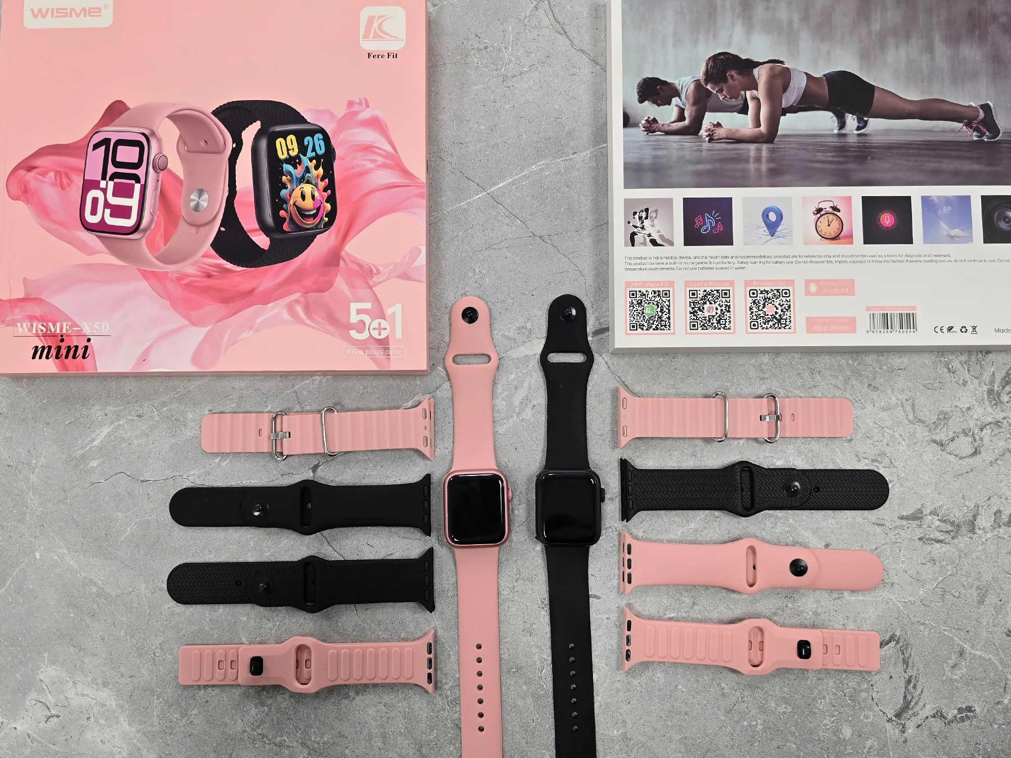 Apple Watch-style smartwatch model WISME-X50 Mini