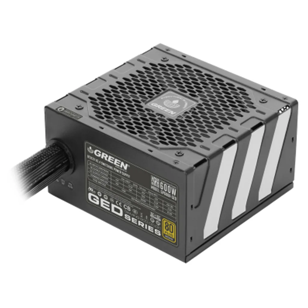 منبع تغذیه کامپیوتر گرین مدل GP600A-GED