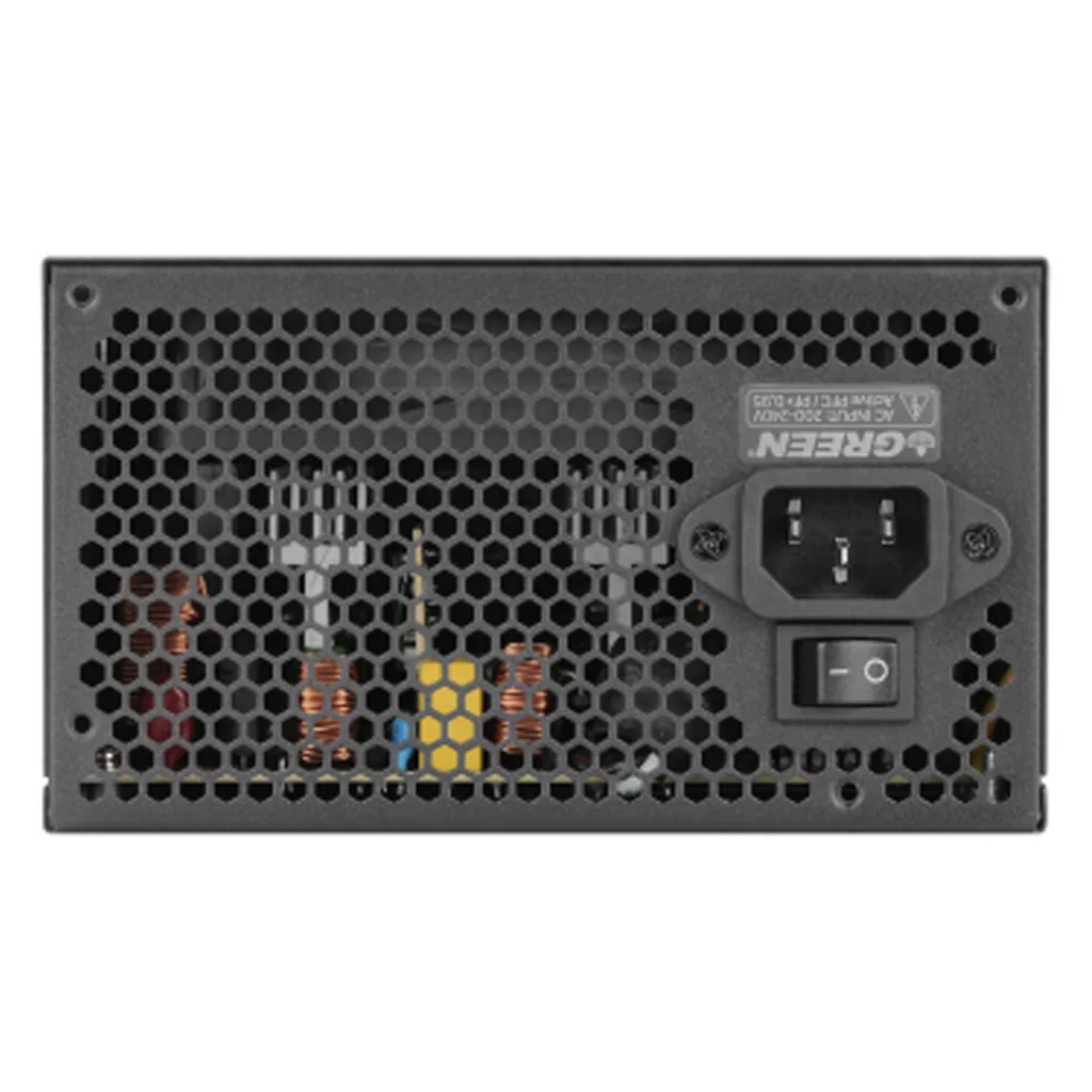 منبع تغذیه کامپیوتر گرین مدل GP500A-ECO Rev3.1