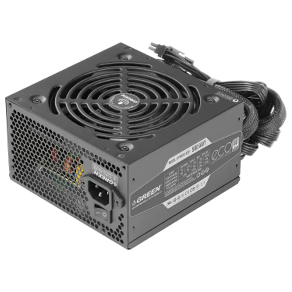 منبع تغذیه کامپیوتر گرین مدل GP500A-ECO Rev3.1