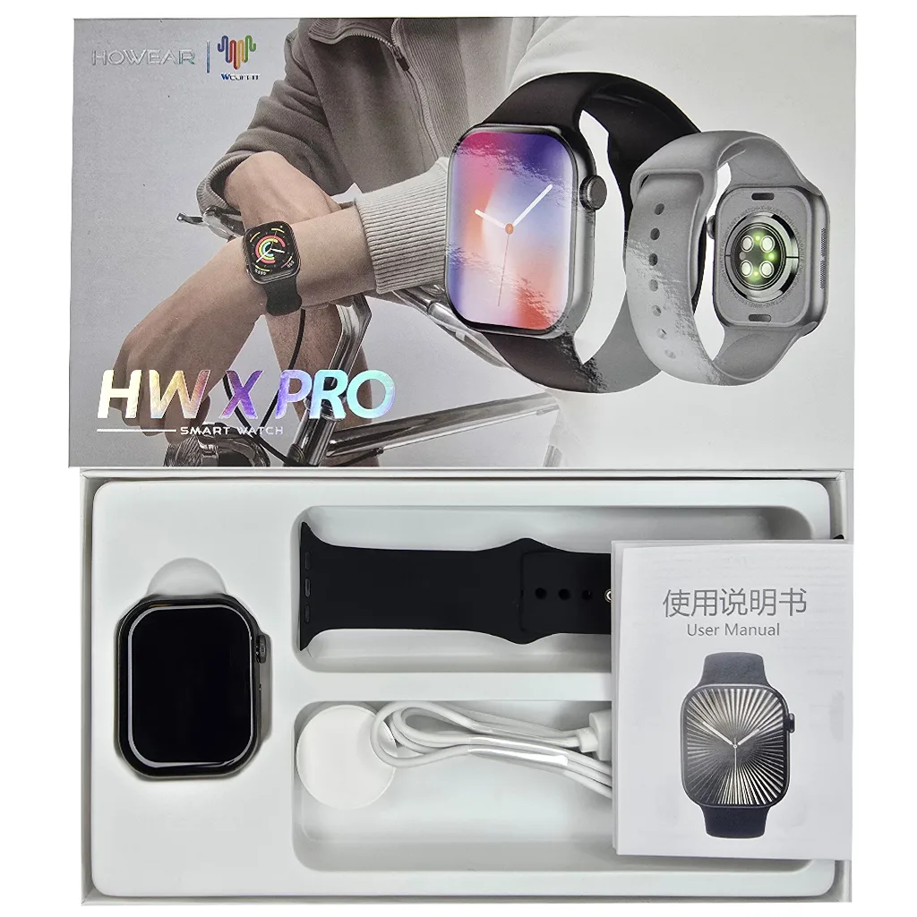 ساعت هوشمند طرح اپل واچ مدل HW X PRO
