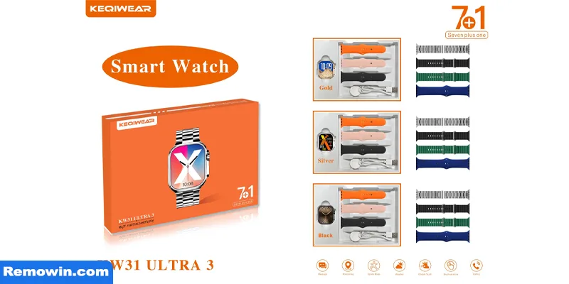 ساعت هوشمند مدل KW31 Ultra3