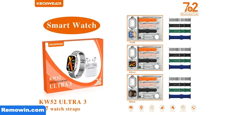 ساعت هوشمند مدل KW52 Ultra3