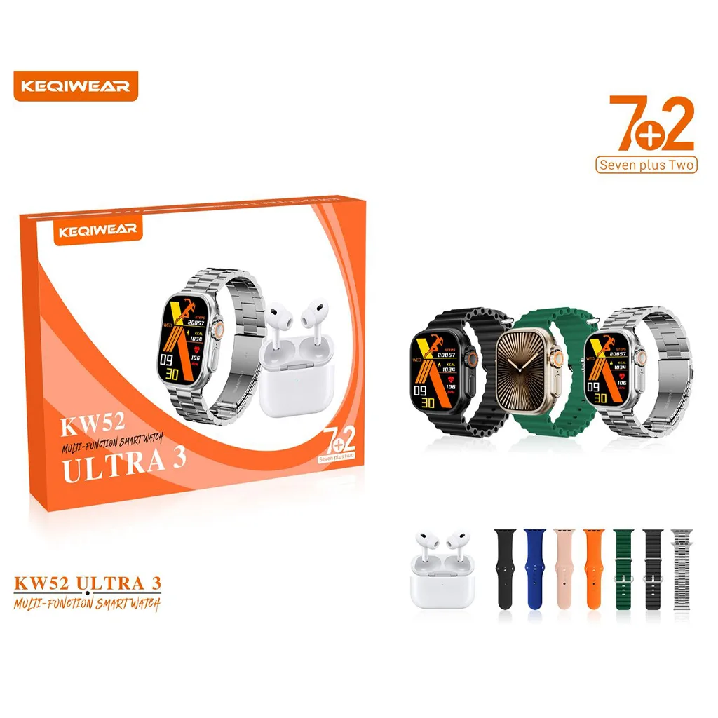 ساعت هوشمند مدل KW52 Ultra3