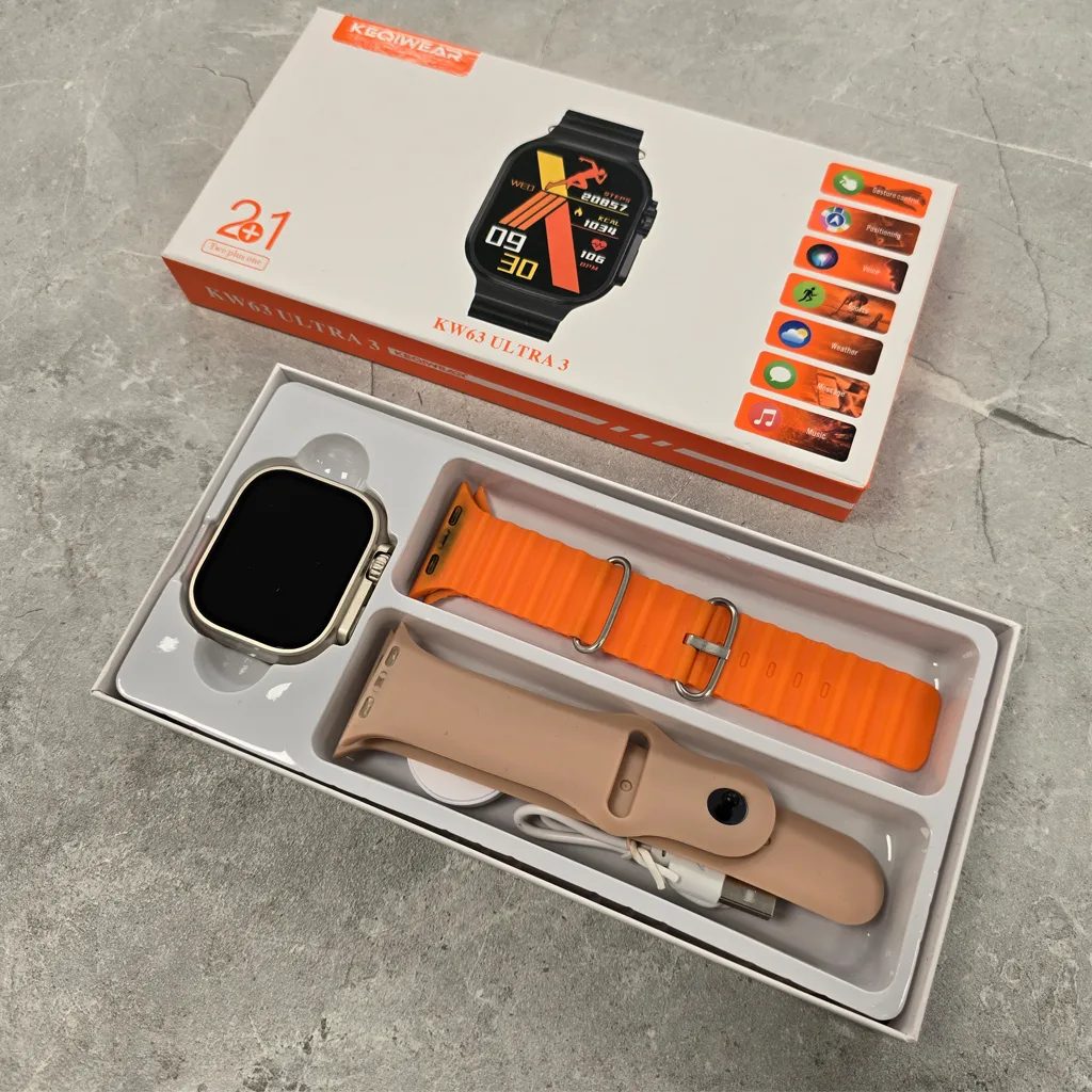 ساعت هوشمند مدل KW63 Ultra3