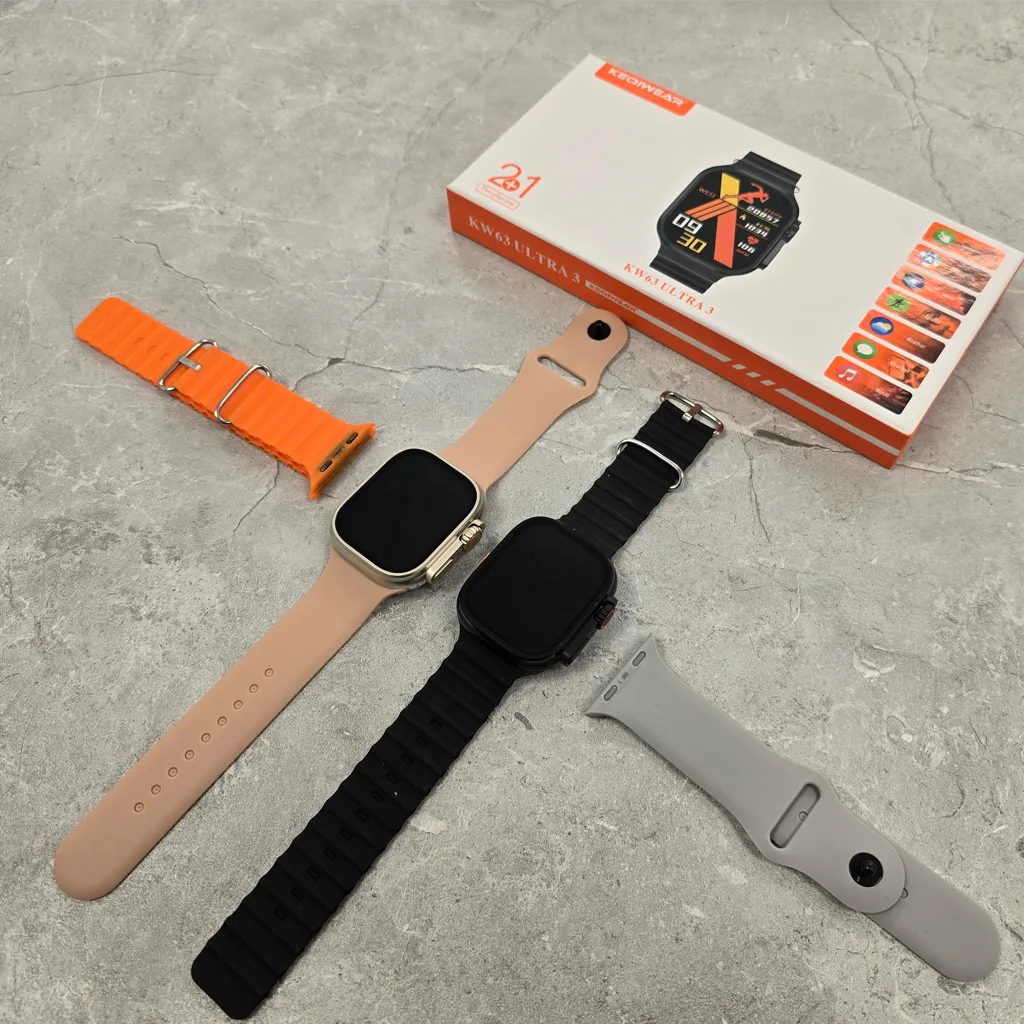 ساعت هوشمند مدل KW63 Ultra3