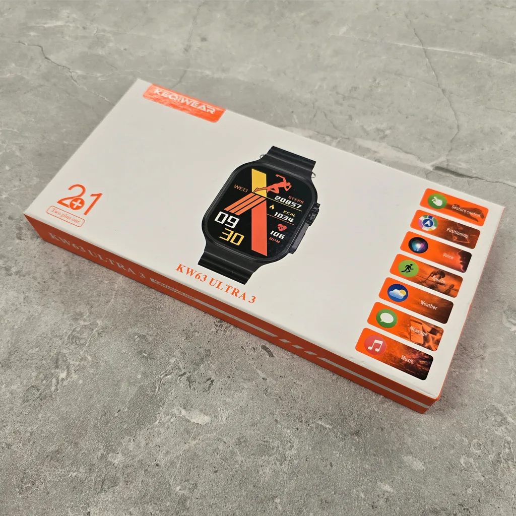 ساعت هوشمند مدل KW63 Ultra3