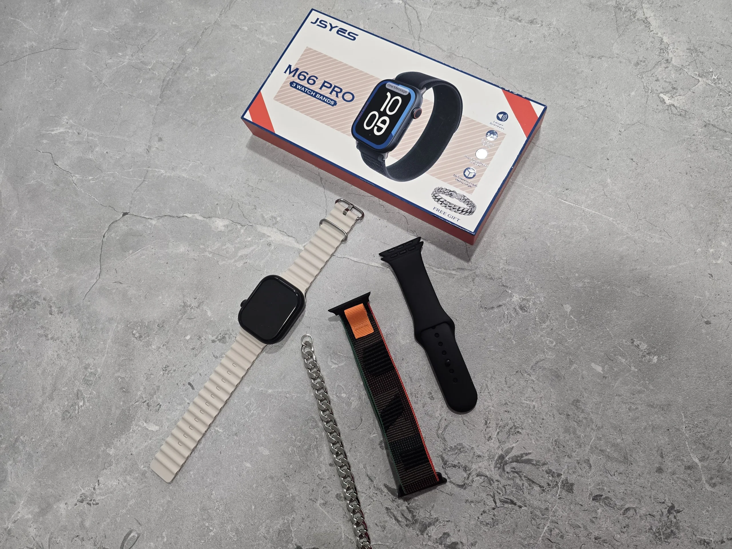 ساعت هوشمند طرح اپل واچ مدل M66 PRO