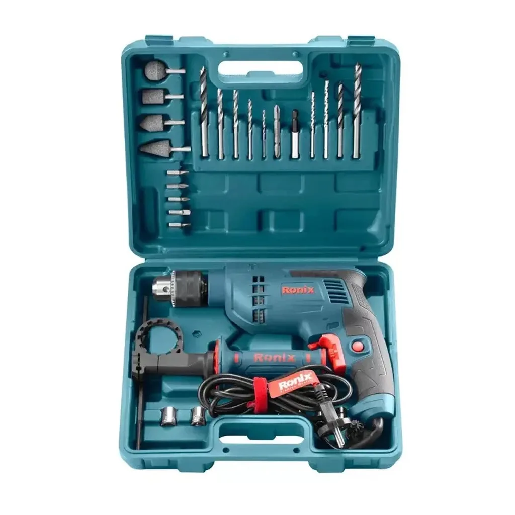 مجموعه 29 عددی دریل چکشی رونیکس مدل RS-0007