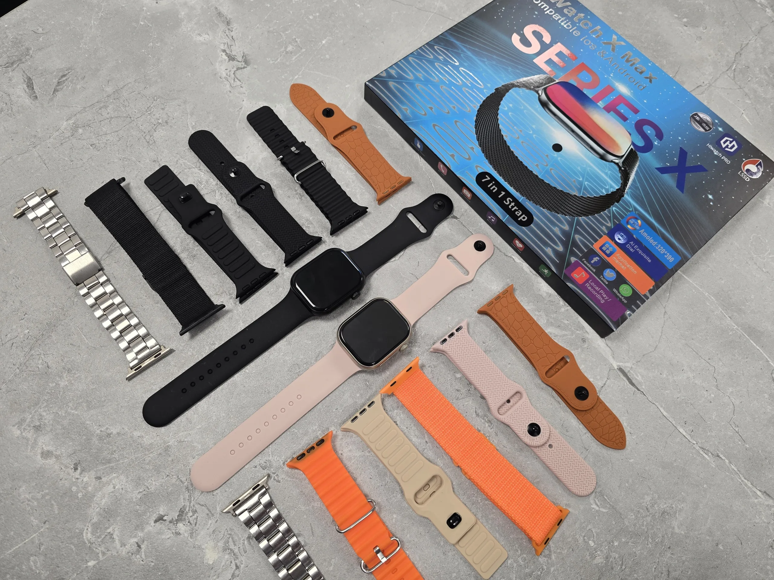 ساعت هوشمند طرح اپل واچ مدل T-Watch X Max