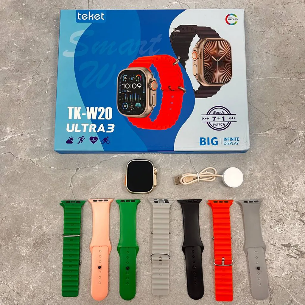 ساعت هوشمند مدل TK-W20 ULTRA3