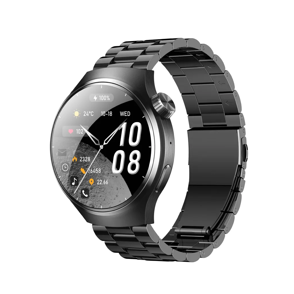 ساعت هوشمند صفحه گرد مدل WISME-X38 MAX - مشکی