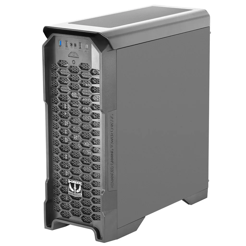کیس کامپیوتر گرین مدل STRIKER FRGB