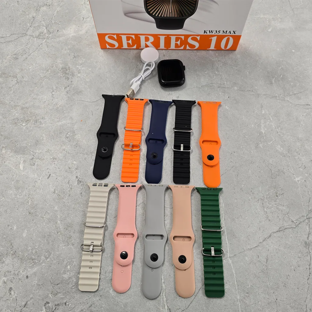 ساعت هوشمند طرح اپل واچ مدل KW35 MAX
