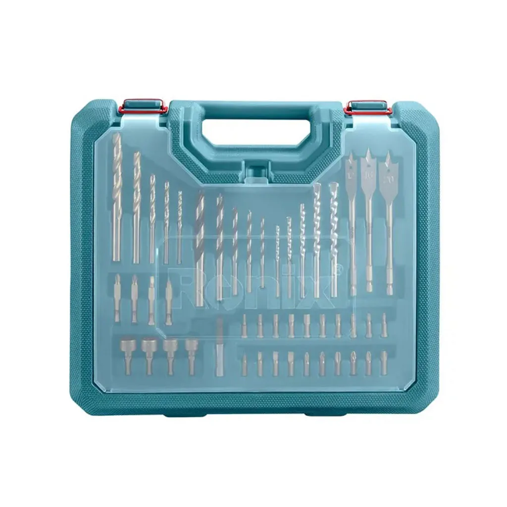 مجموعه 54 عددی دریل چکشی رونیکس مدل RS-0005