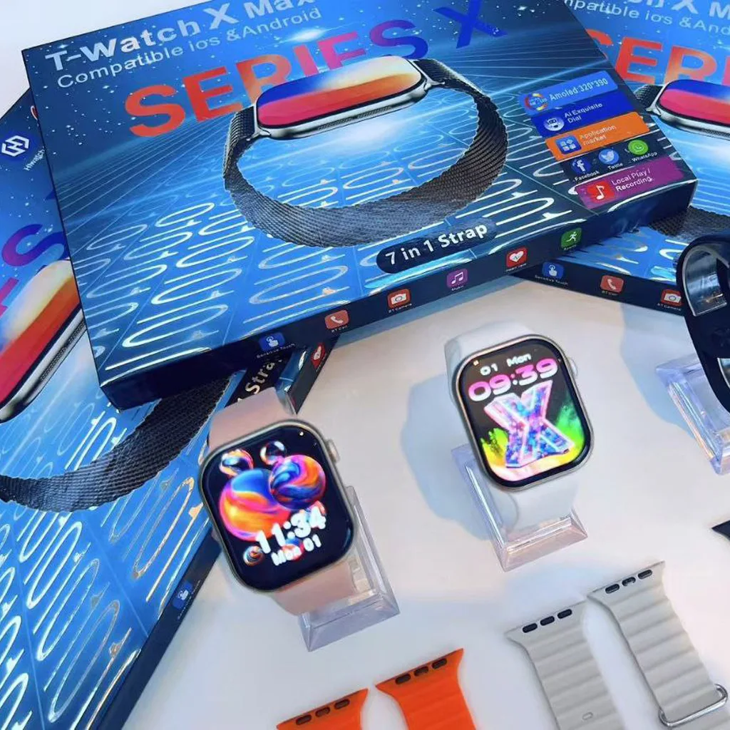 ساعت هوشمند طرح اپل واچ مدل T-Watch X Max