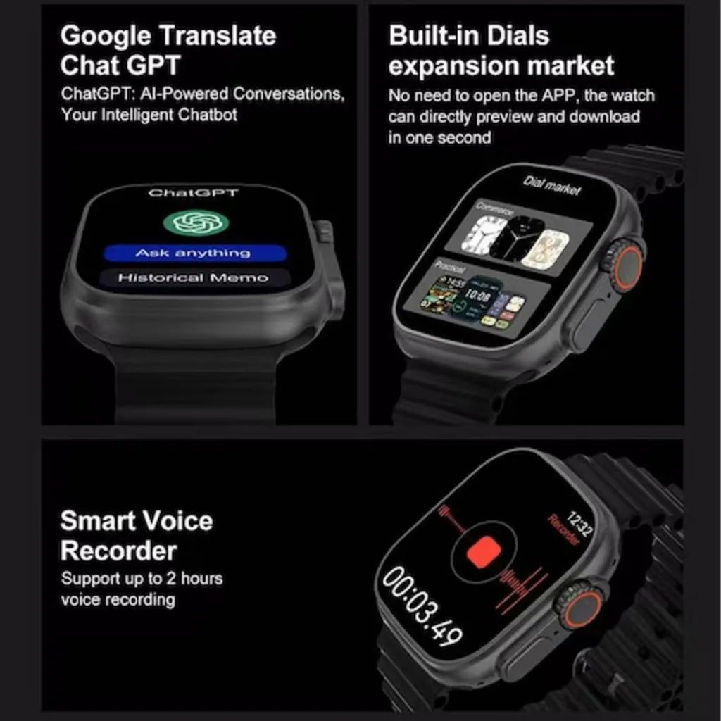 ساعت هوشمند مدل DT ULTRA3