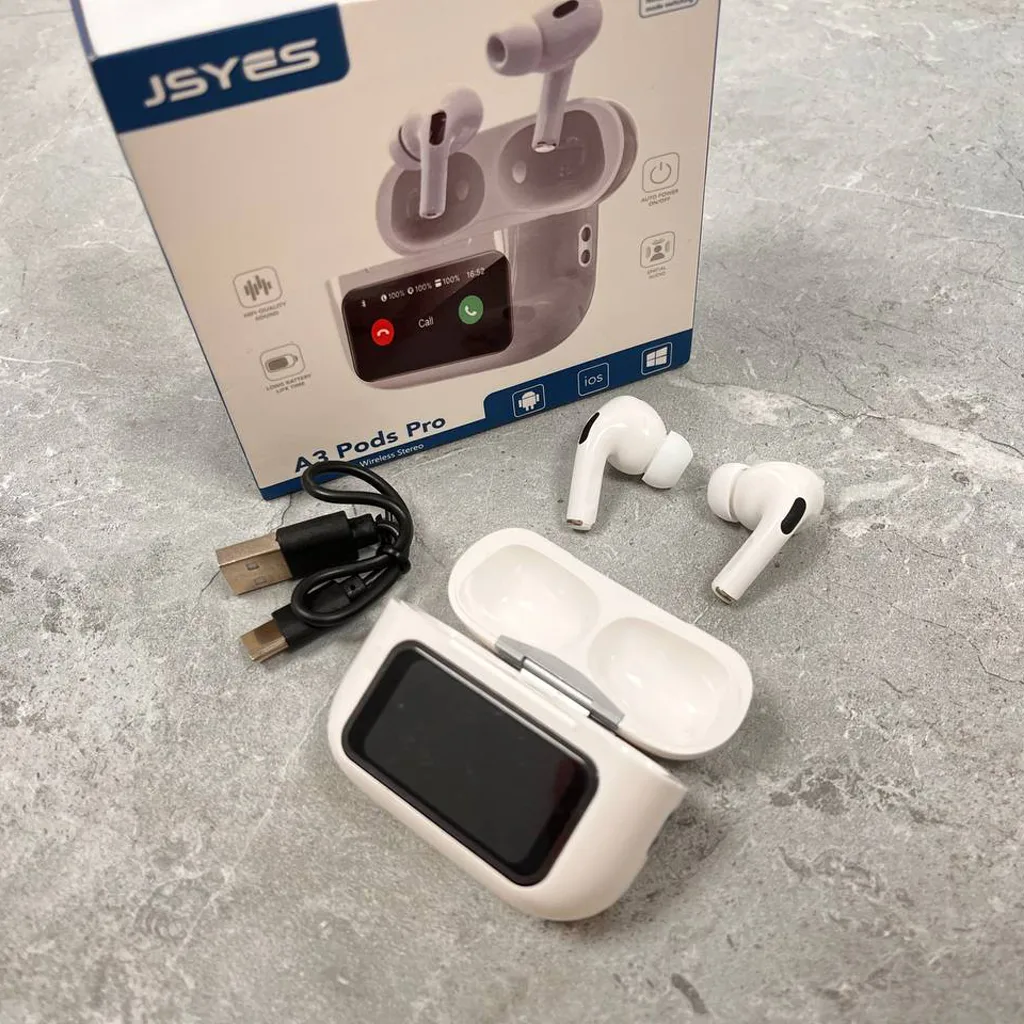 ایرپاد هوشمند با نمایشگر لمسی مدل A3 Pods Pro
