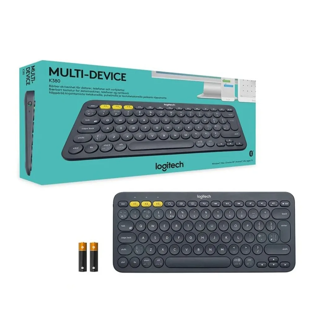 کیبورد بی‌سیم لاجیتک مدل K380