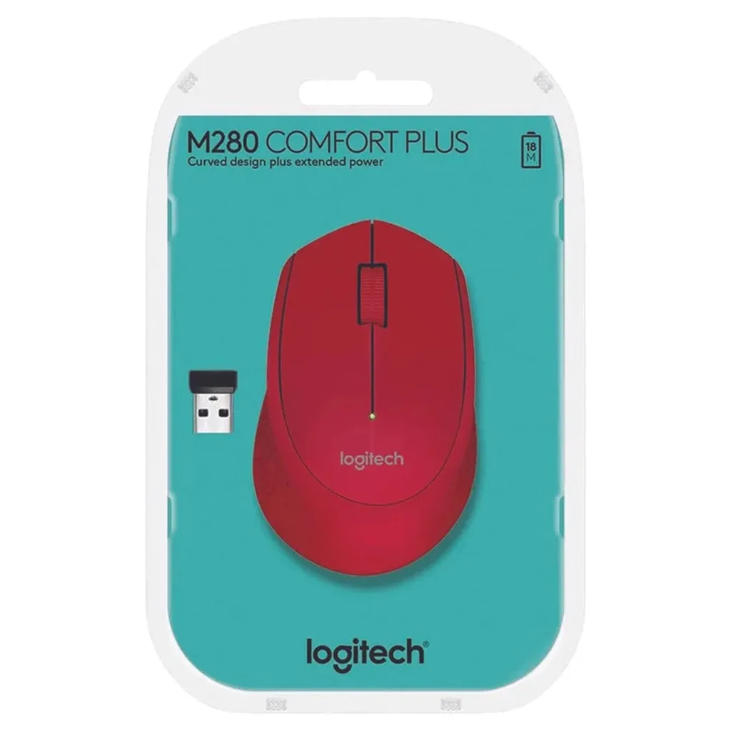 ماوس بی‌سیم لاجیتک مدل M280 Comfort PLUS