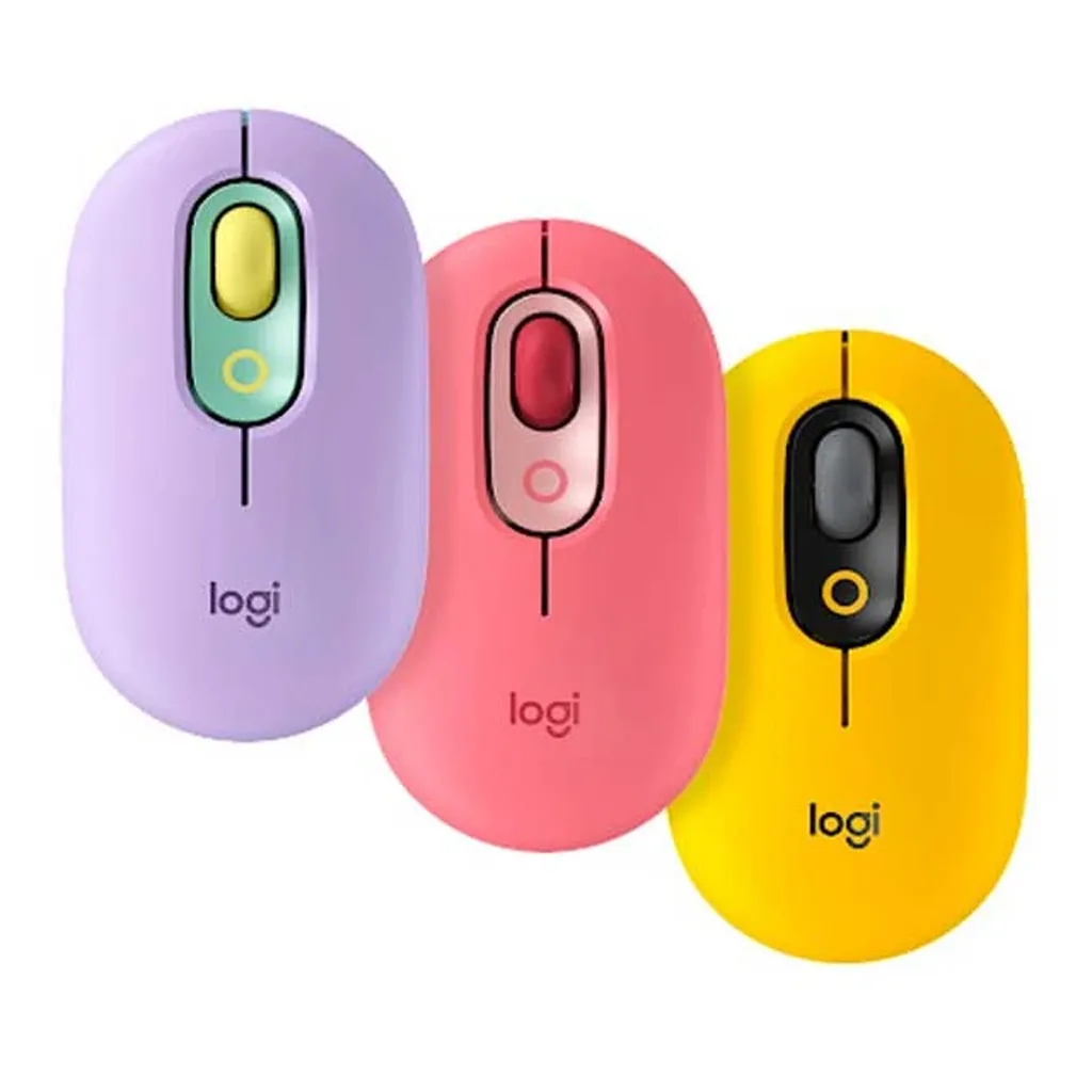 ماوس بی‌سیم لاجیتک مدل POP MOUSE Silent